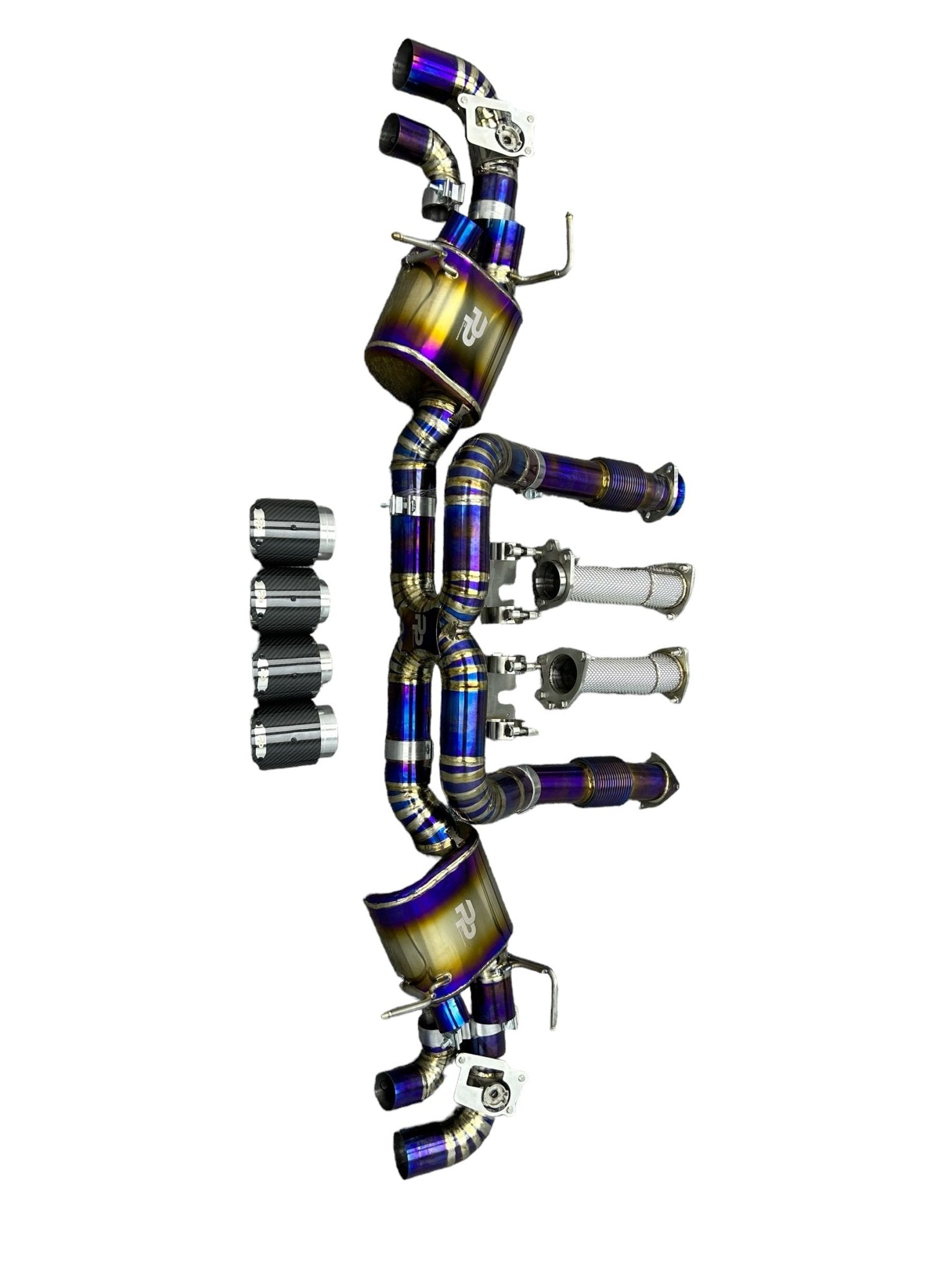 Pure Performance Titanium Exhaust for C8 Corvette Base / Z51 /VALVETRONIC - Pure Performance