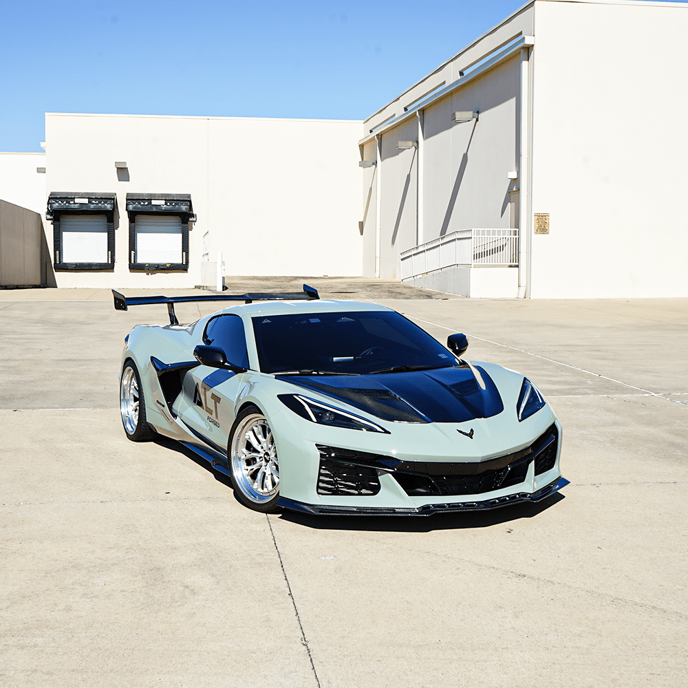 Pure Performance Carbon ZR1 Style High Wing for C8 Corvette Z06 / Z07 - Pure Performance