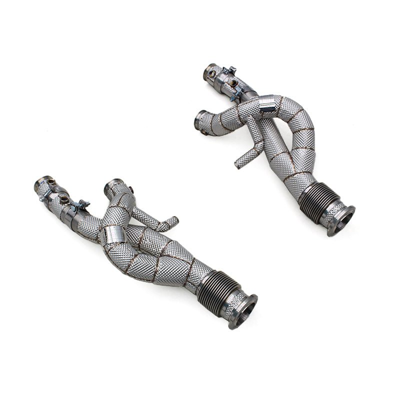 Pure Performance Stainless Steel Downpipe for Lamborghini Revuelto - Pure Performance