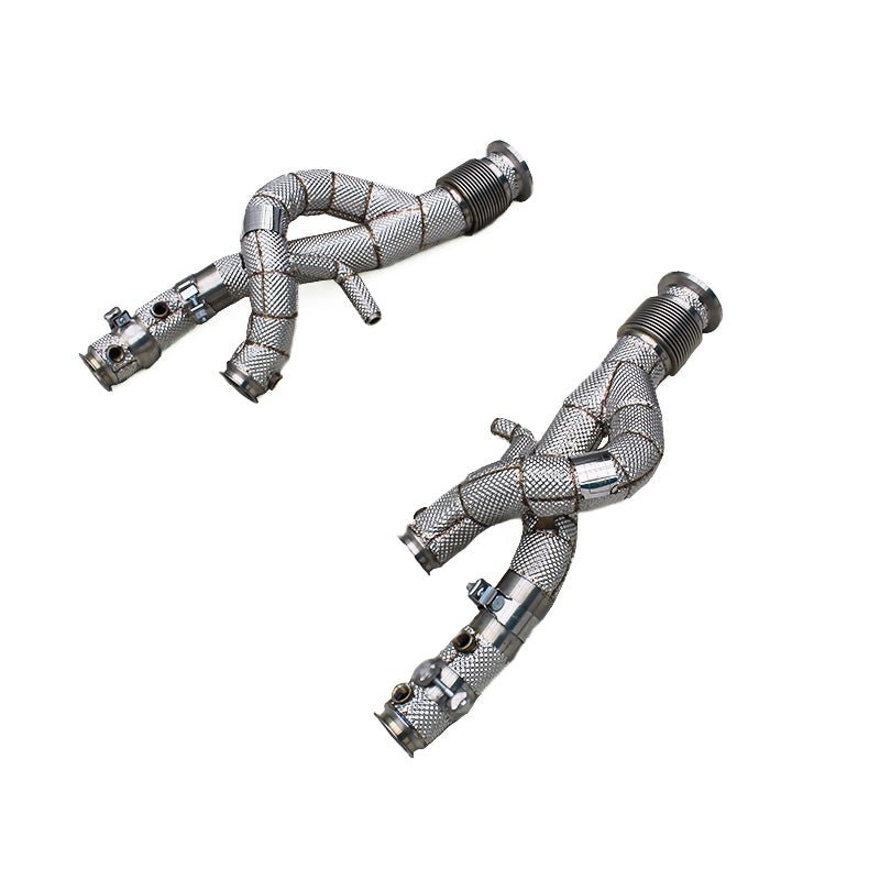 Pure Performance Stainless Steel Downpipe for Lamborghini Revuelto - Pure Performance