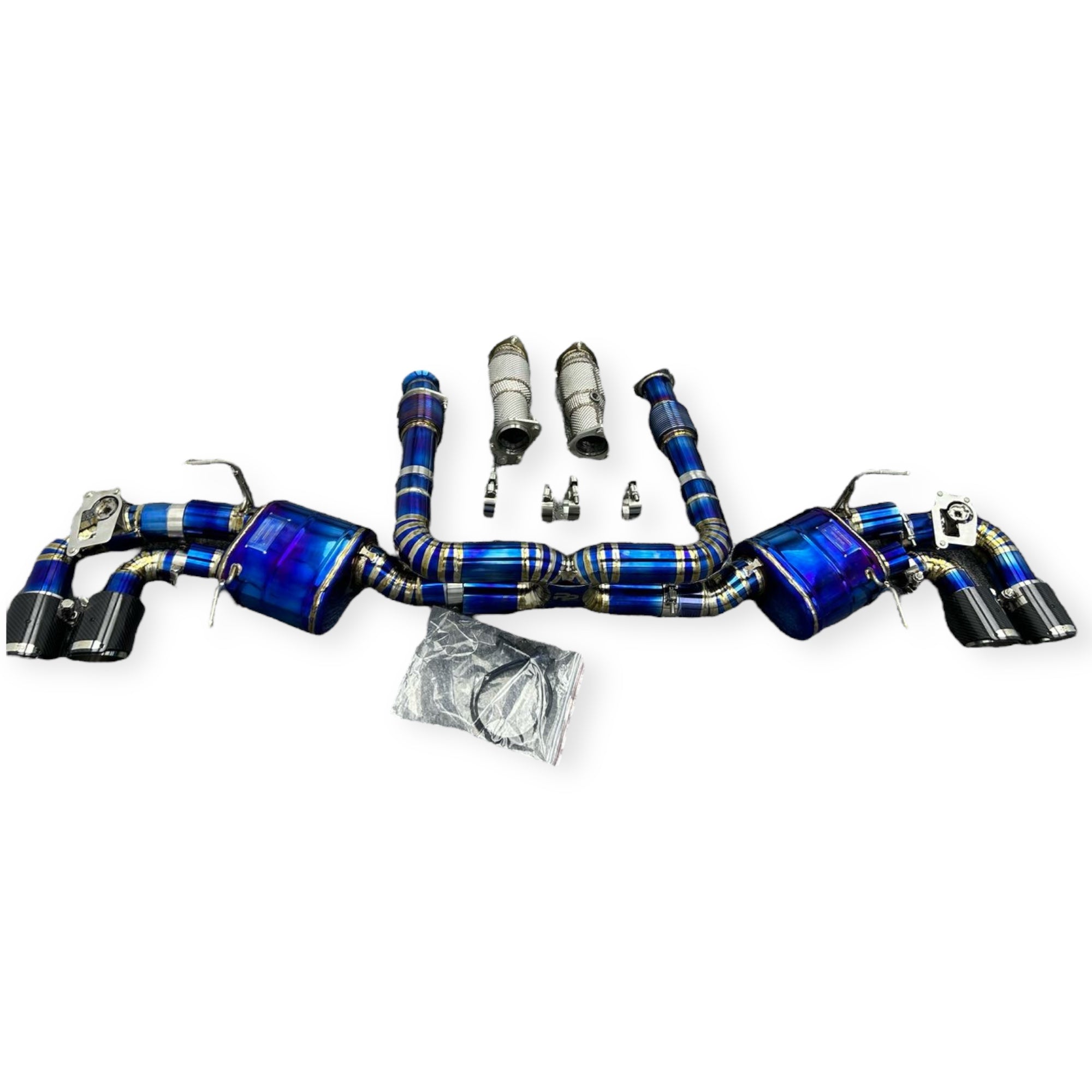 Pure Performance Titanium Exhaust for C8 Corvette Base / Z51 /VALVETRONIC - Pure Performance