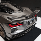 Pure Perf High Wing Carbon Fiber Z06 Style for C8 Corvette Base / Z51 - Pure Performance