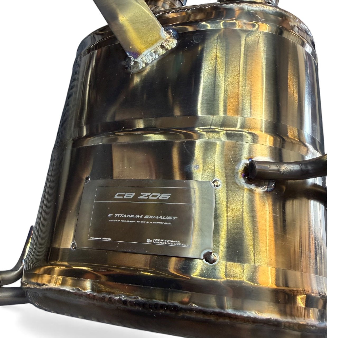 Pure Performance Titanium Exhaust for C8 Corvette Z06 - Pure Performance