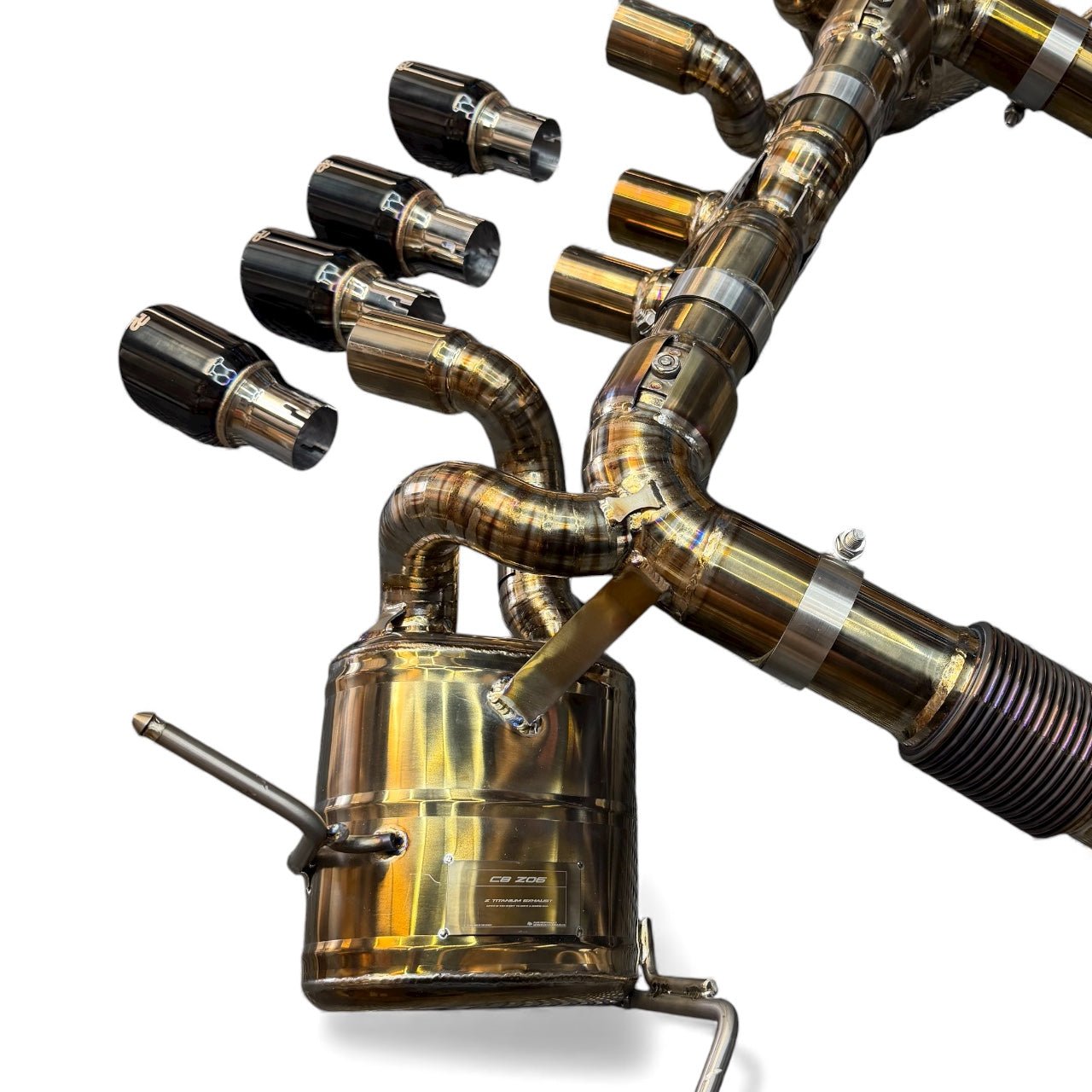 Pure Performance Titanium Exhaust for C8 Corvette Z06 - Pure Performance