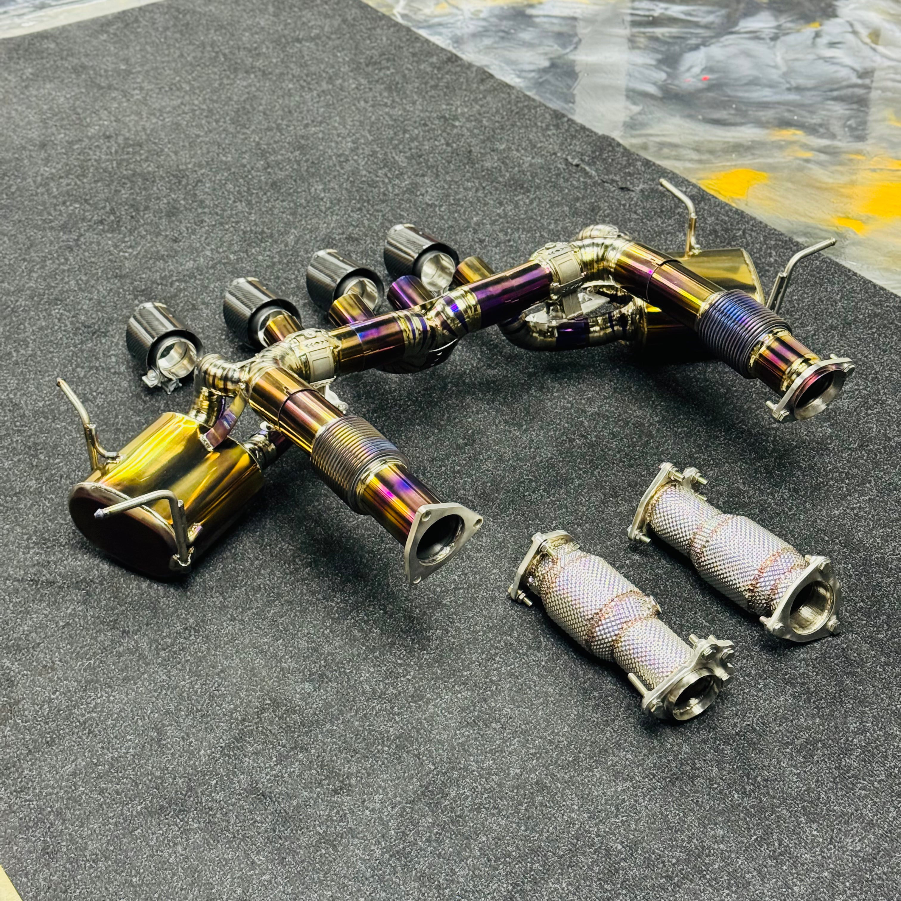 Pure Performance Titanium Exhaust for C8 Corvette Z06