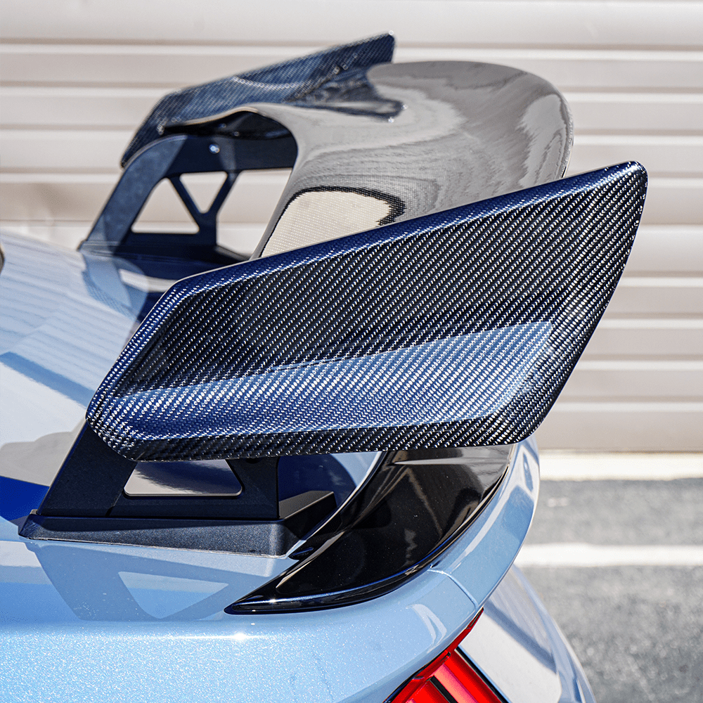 Pure Performance Carbon Fiber Rear Wing Shelby Style for Mustang GT / S6550 Dark Horse - Pure Performance