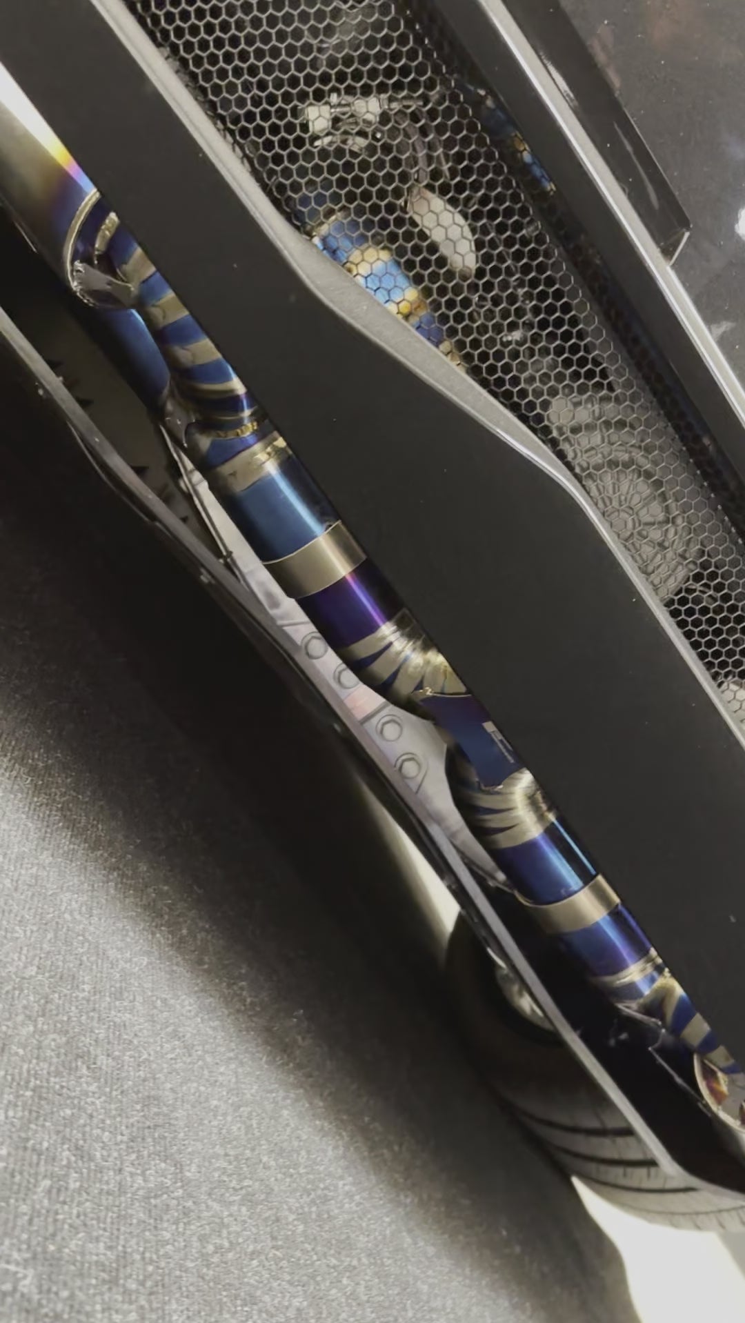 Pure Performance Titanium Exhaust for C8 Corvette Base / Z51 /OEM VALVES