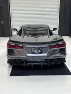 Pure Perf Carbon Fiber Aero Rear Diffuser w/Splitter for C8 Corvette Base / Z51 - Pure Performance