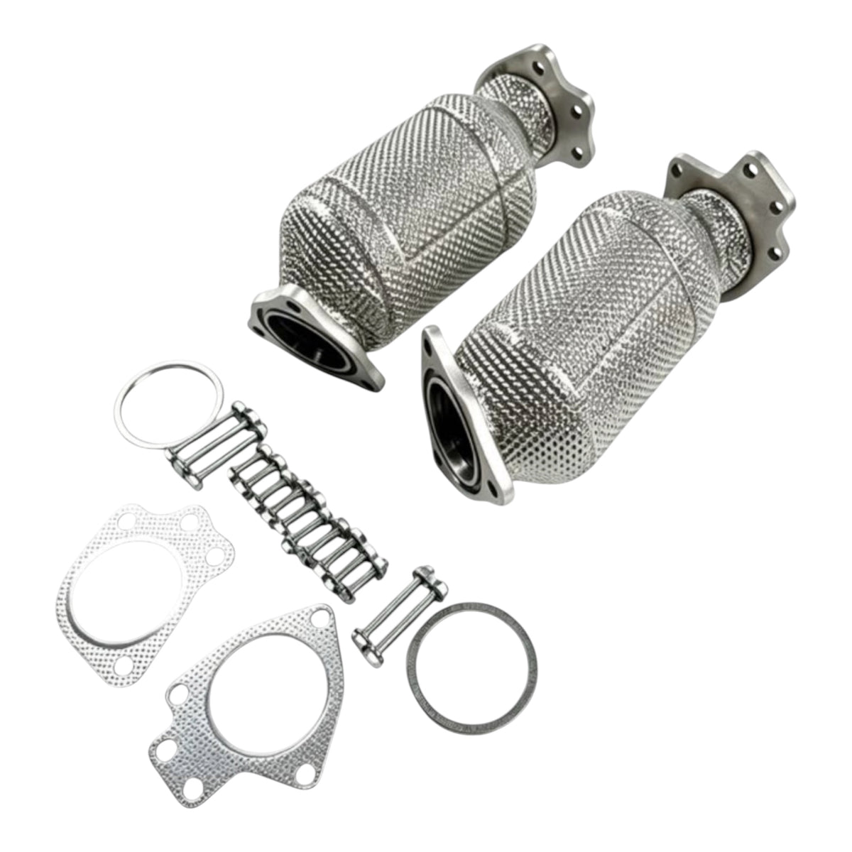 Pure Performance Stainless Sport Highflow Cats 200Cell Corvette Z06 / Stingray - Pure Performance