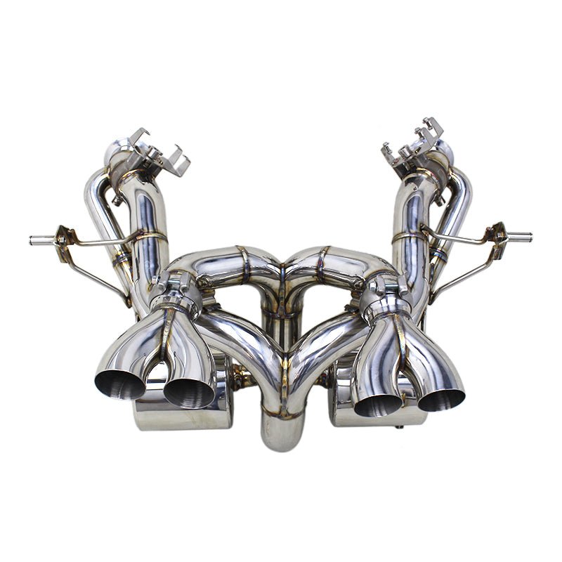 Pure Performance Titanium Exhaust w/Duo Mufflers for Lamborghini Revuelto - Pure Performance