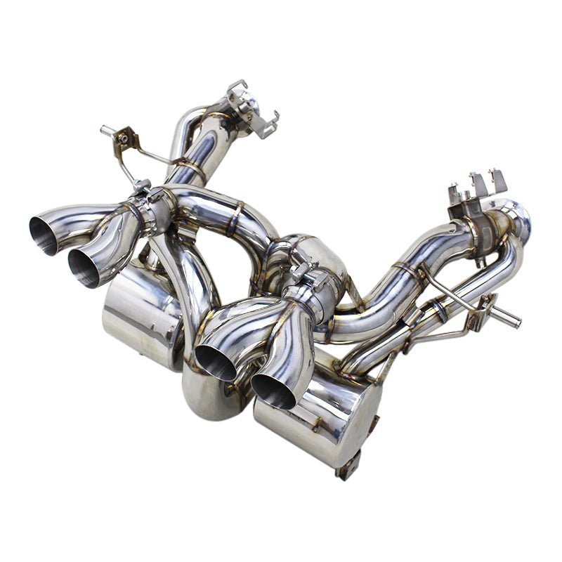 Pure Performance Titanium Exhaust w/Duo Mufflers for Lamborghini Revuelto - Pure Performance