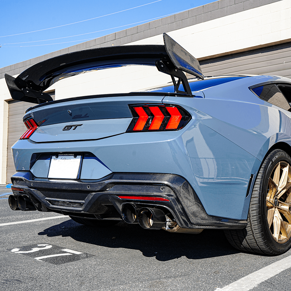 Pure Performance Carbon Fiber Rear Diffuser GTS Series for Mustang GT / S6550 Dark Horse - Pure Performance