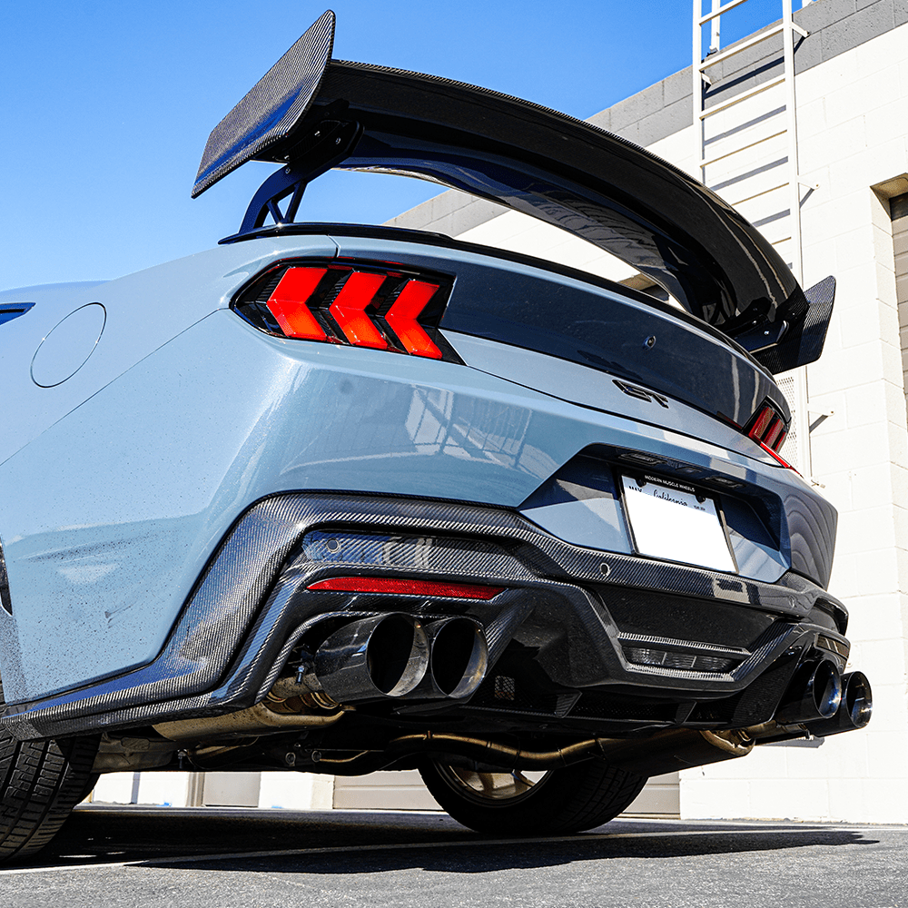 Pure Performance Carbon Fiber Rear Diffuser GTS Series for Mustang GT / S6550 Dark Horse - Pure Performance