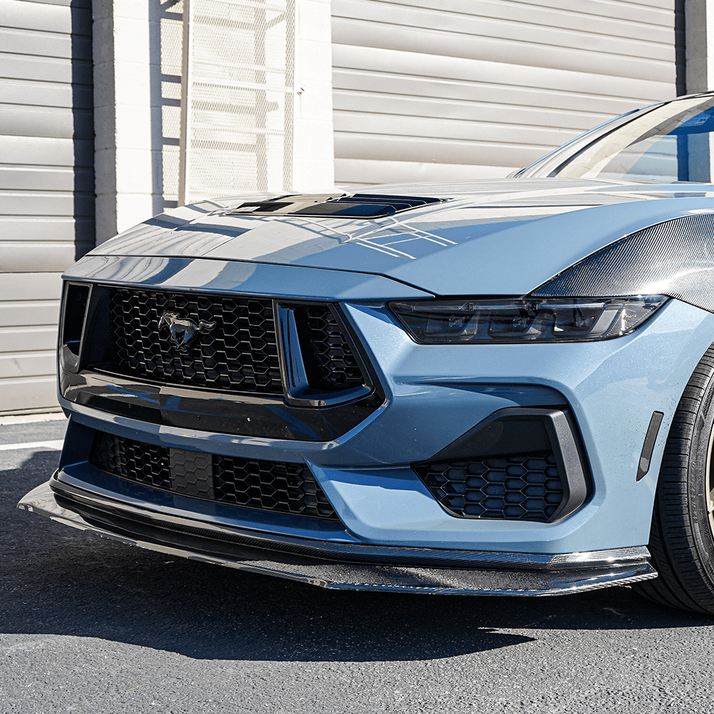 Pure Performance Carbon Fiber Front GTS Series Lip / Splitter for Mustang GT / S6550 Dark Horse - Pure Performance