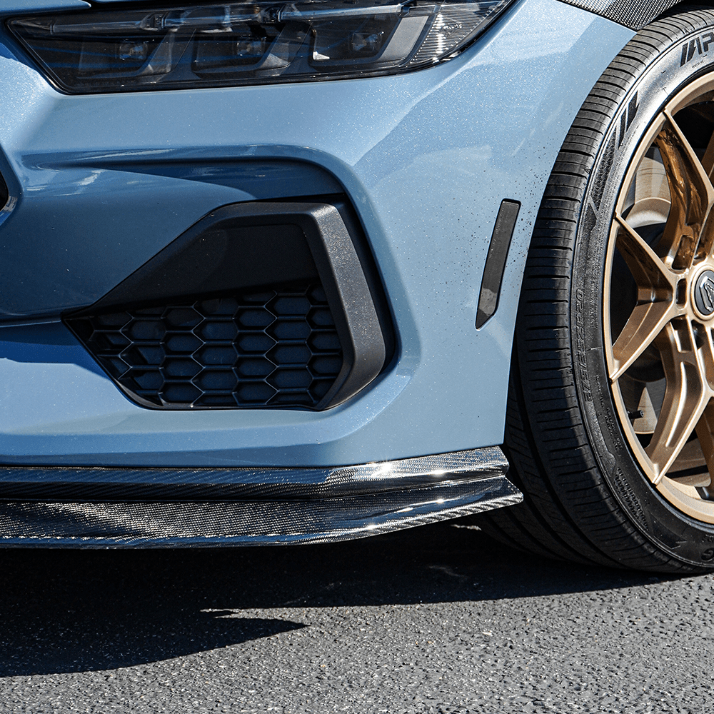 Pure Performance Carbon Fiber Front GTS Series Lip / Splitter for Mustang GT / S6550 Dark Horse - Pure Performance
