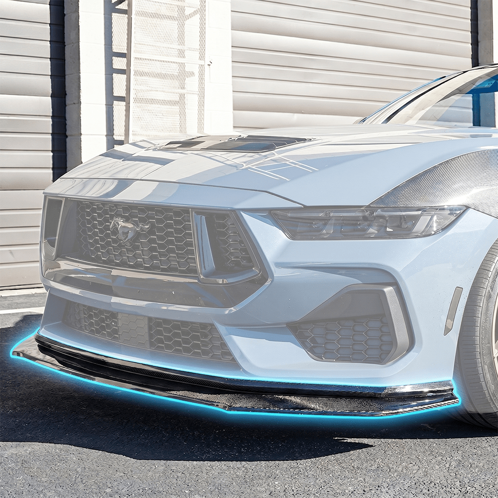 Pure Performance Carbon Fiber Front GTS Series Lip / Splitter for Mustang GT / S6550 Dark Horse - Pure Performance