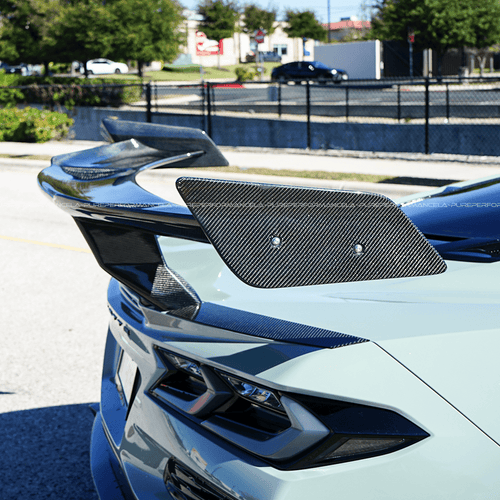 Pure Performance Carbon ZR1 Style High Wing for C8 Corvette Z06 / Z07
