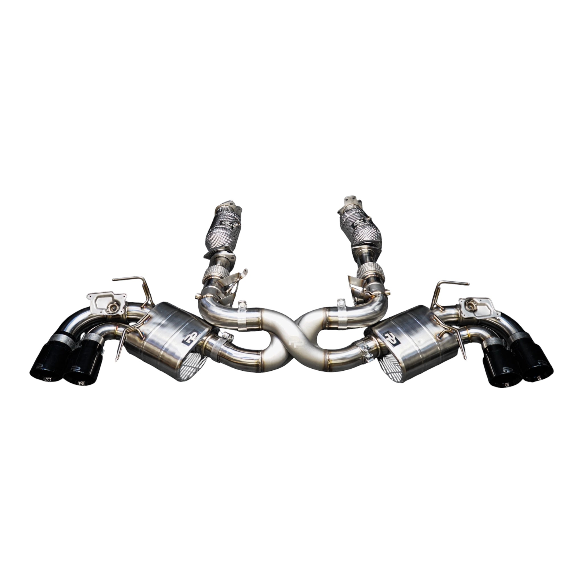 Pure Performance RaZe Exhaust Stainless Steel for C8 Corvette Base / Z51 / 2020-2027+