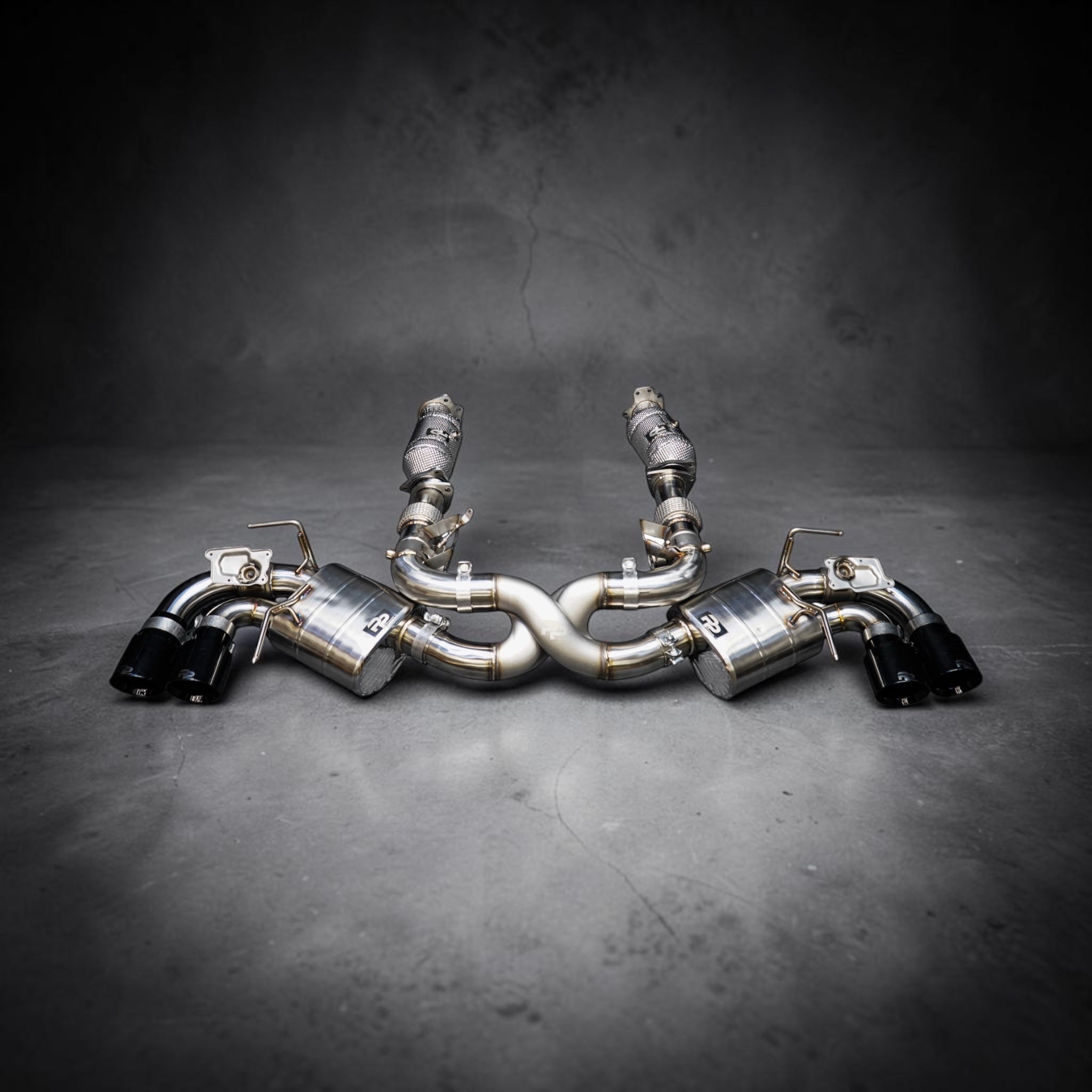 Pure Performance RaZe Exhaust Stainless Steel for C8 Corvette Base / Z51 / 2020-2027+