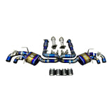 Pure Performance Titanium Exhaust for C8 Corvette Base / Z51 /OEM VALVES