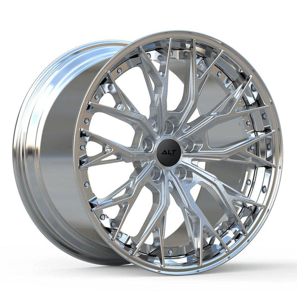 DL10 2-Piece Forged wheels 20x9 / 21x12 for C8 Corvette Z51 - Gem Motorsports
