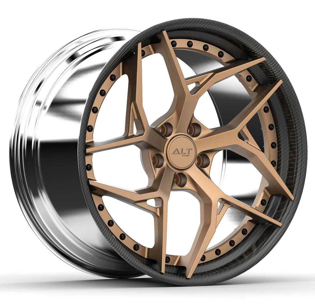 DL12 2-Piece Forged wheels 20x9 / 21x12 for C8 Corvette Z51 - Pure Performance