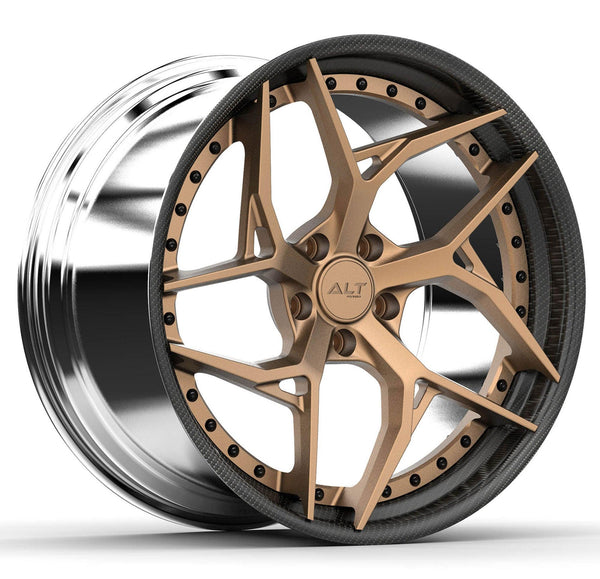 DL12 2-Piece Forged wheels 20x9 / 21x12 for C8 Corvette Z51 - Pure Performance