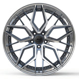 DL20 2-Piece Forged wheels 20x9 / 21x12 for C8 Corvette Z51 - Gem Motorsports