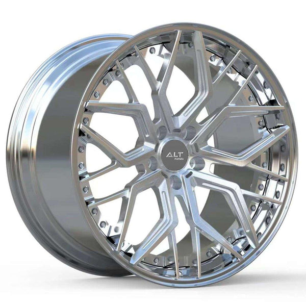 DL20 2-Piece Forged wheels 20x9 / 21x12 for C8 Corvette Z51 - Gem Motorsports